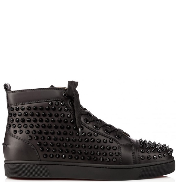  Giày Nam Christian Louboutin Louis Orlato Spikes 'Black' 