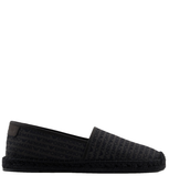  Giày Nam Emporio Armani Jacquard Espadrilles 'Black' 