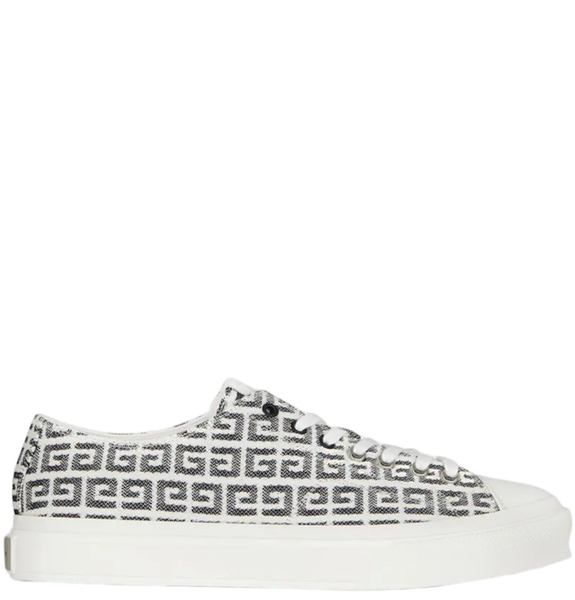  Giày Nam Givenchy Sneakers City 4G Jacquard 'White' 