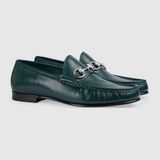  Giày Nam Gucci Horsebit 1953 Loafer 'Dark Green' 