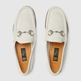  Giày Nam Gucci Horsebit 1953 Loafer 'Light Grey' 