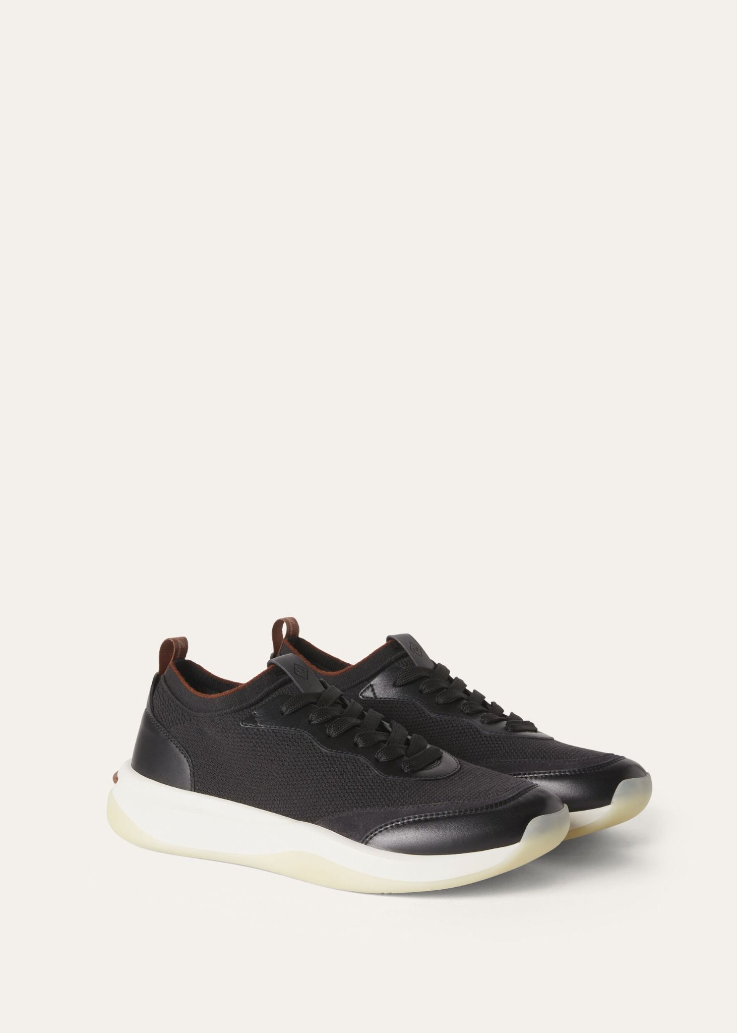  Giày Nam Loro Piana 410 LP Walk Wish Sneaker 'Caviar' 