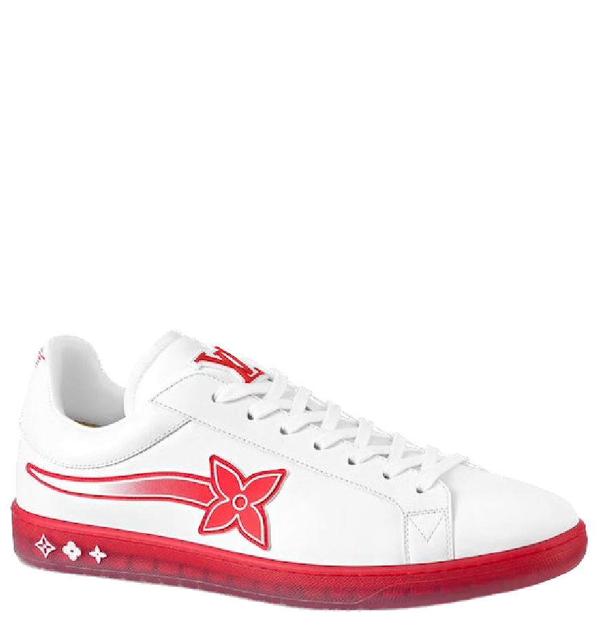  Giày Nam Louis Vuitton Luxembourg Samothrace Trainers 'Red Monogram' 