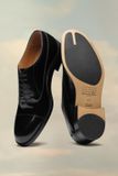  Giày Nam Maison Margiela Waxed Leather Shoes 'Black' 
