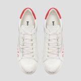  Giày Nam Palm Angels Logo Printed 'White Red' 