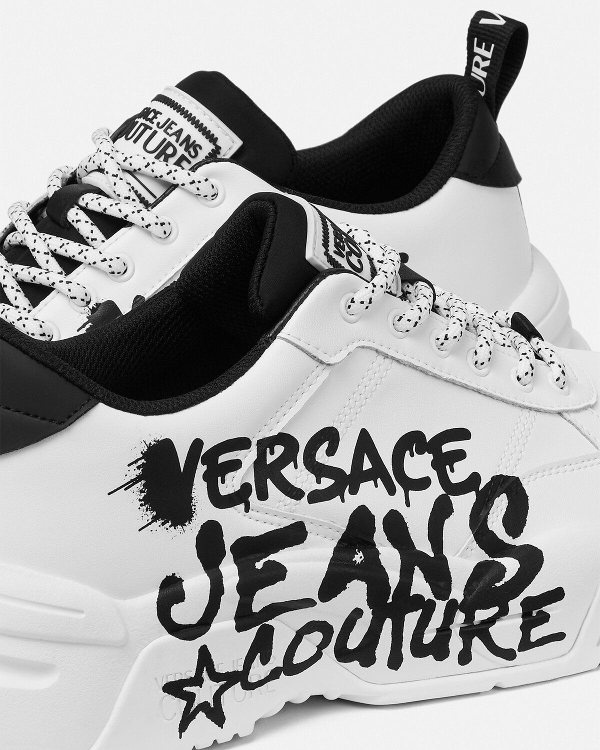  Giày Nam Versace Jeans Couture Graffiti Stargaze Trainers 'White' 