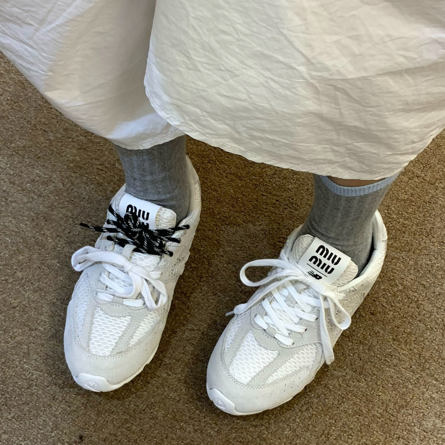  Giày New Balance 530 SL x Miu Miu 'White' 