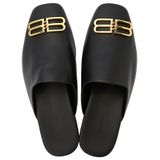  Giày Nữ Balenciaga Cozy BB Mule Slippers 'Black' 