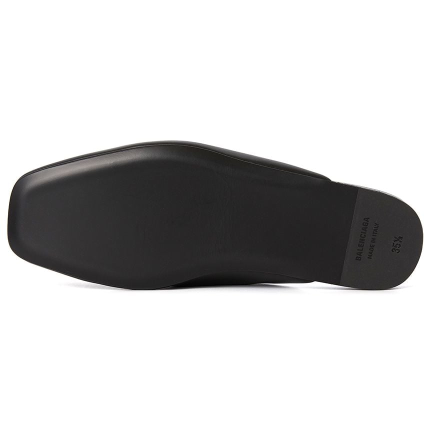  Giày Nữ Balenciaga Cozy BB Mule Slippers 'Black' 