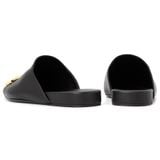  Giày Nữ Balenciaga Cozy BB Mule Slippers 'Black' 