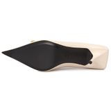  Giày Nữ Balenciaga Square Knife BB Pumps 'Beige' 