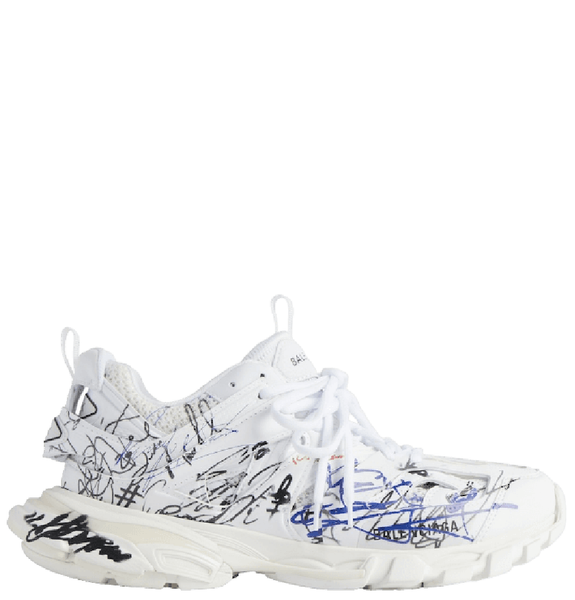  Giày Nữ Balenciaga Track Autographe Trainers 'White' 