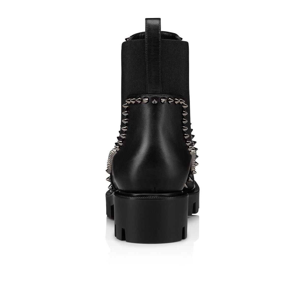  Giày Nữ Christian Louboutin Out Lina Spike Lug 'Black' 