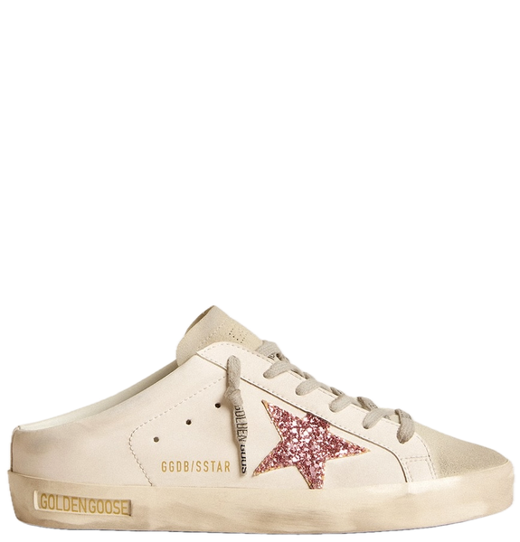  Giày Nữ Golden Goose Super-Star Sabot 'White' 