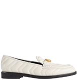  Giày Nữ Gucci Loafer Double G 'White' 