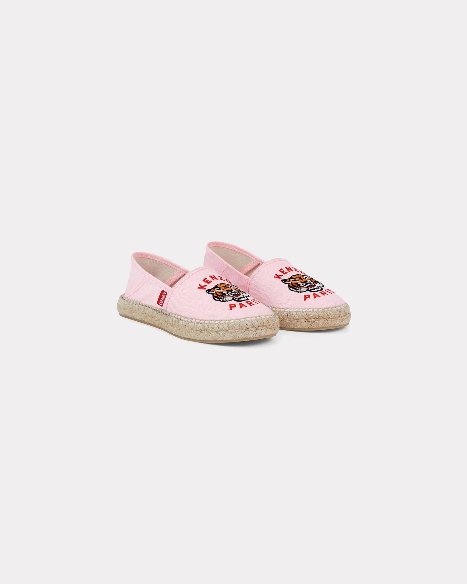 フラットシューズ KENZO Woman Espadrilles Pink FE52ES020F81 34 KENZO Woman Espadrilles Pink FE52ES020F81 34 (KENZO/フラット