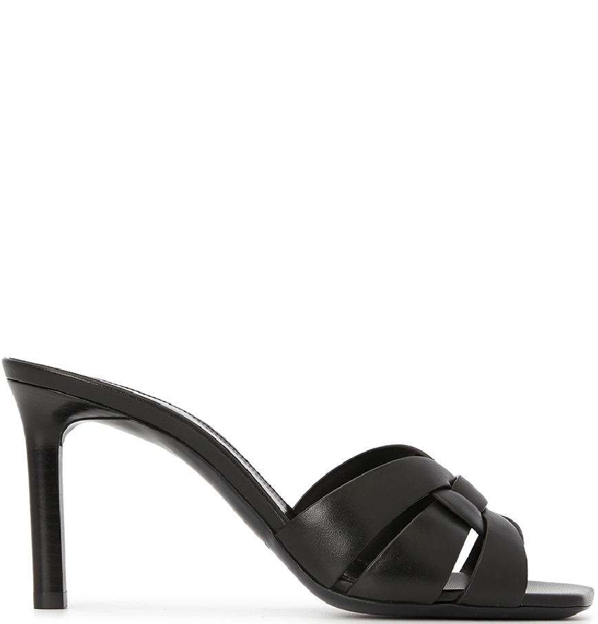 SAINT LAURENT Women Sandals 650986DWE00 1000 Black Giày Nữ SAINT LAURENT Women Sandals 650986DWE00 1000 Black Giày Nữ