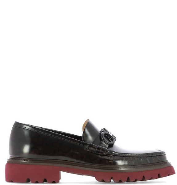  Giày Salvatore Ferragamo Nam Loafer With Gancini Ornament 'Cumin' 