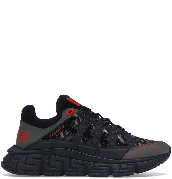  Giày Nam Versace Trigreca Trainers 'Red Black' 