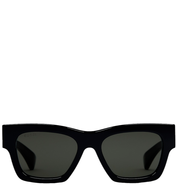  Kính Nữ Gucci Rectangular Frame Sunglasses 'Black' 
