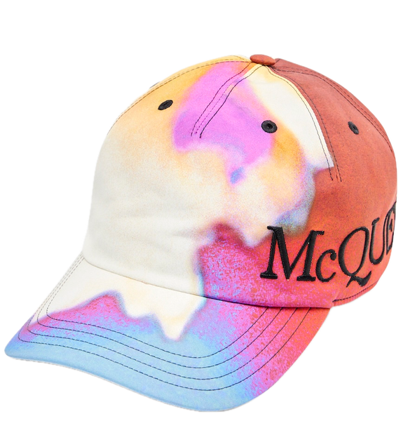  Mũ Nam Alexander McQueen Flower Baseball Cap 'Multicolor' 