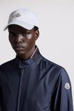  Mũ Nam Moncler Gabardine Baseball Cap 'White' 