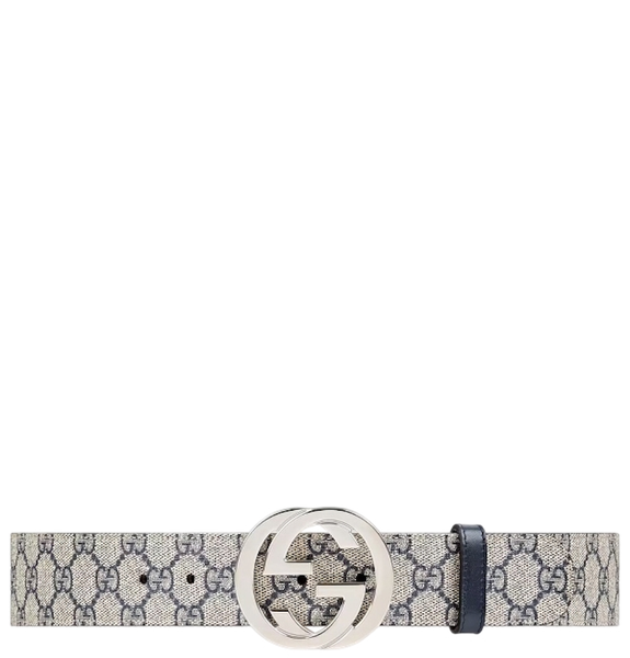  Thắt Lưng Nam Gucci GG Supreme Canvas Belt 'Beige' 