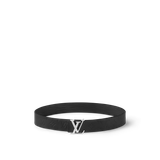  Thắt Lưng Nam Louis Vuitton LV Initials 40MM Reversible Belt 'Black' 