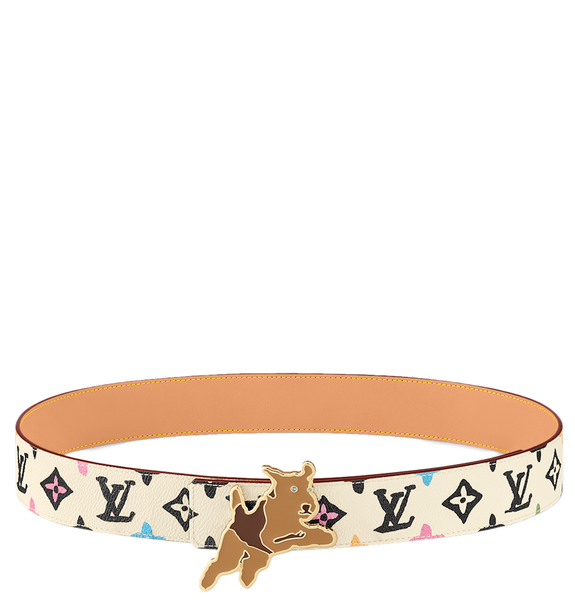  Thắt Lưng Nam Louis Vuitton Monogram Craggy 40MM Belt 'Beige' 