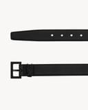  Thắt Lưng Nam Saint Laurent Cassandre Belt 'Black' 
