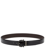  Thắt Lưng Nam Salvatore Ferragamo Gancini Belt 'Black' 