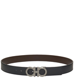  Thắt Lưng Nam Salvatore Ferragamo Gancini Belt 'Black' 