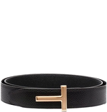  Thắt Lưng Nam Tom Ford T Buckle Reversible Belt 'Black' 