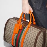  Túi Gucci Savoy Medium Duffle Bag 'Beige Orange' 