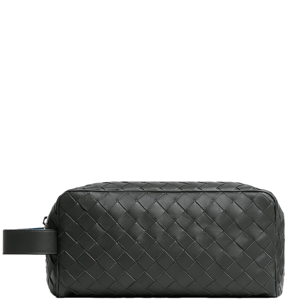  Túi Nam Bottega Veneta Intrecciato Travel Pouch 'Ardoise' 