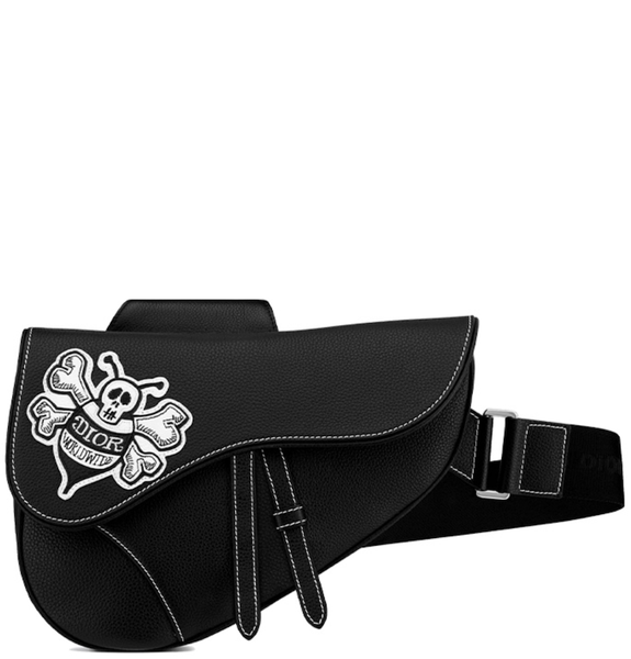  Túi Nam Dior Saddle Bag Dior x  Stussy Shawn 'Black' 