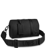  Túi Nam Louis Vuitton City Keepall Aerogram Grained Calf Leather 'Black' 