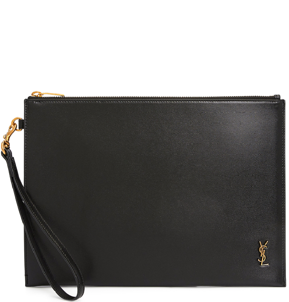  Túi Nam Saint Laurent Mini Monogram Common Clutch 'Black' 