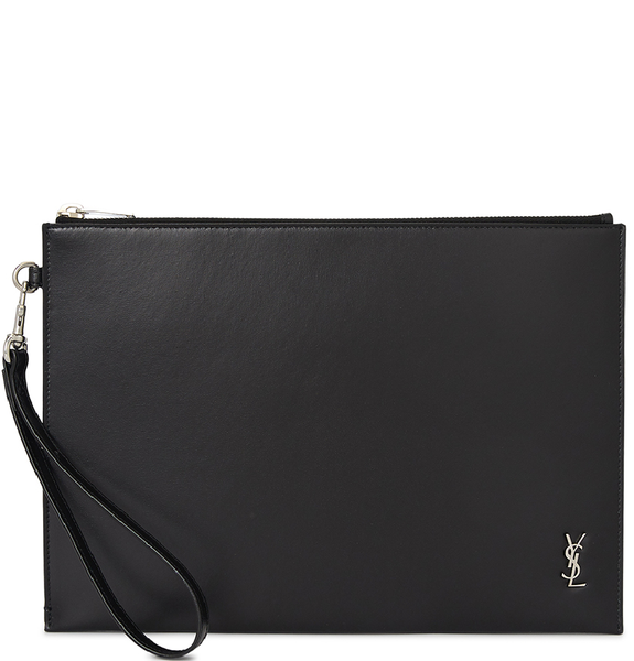  Túi Nam Saint Laurent Mini Monogram Clutch 'Black' 