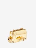  Túi Nữ Alexander McQueen Biker Mini Satchel 'Gold' 