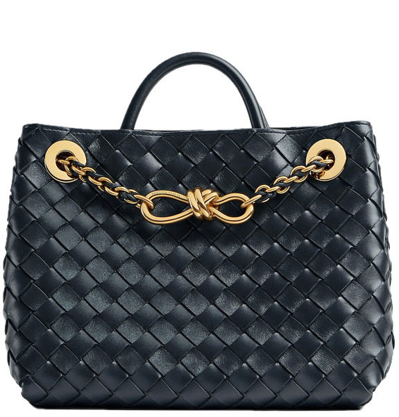  Túi Nữ Bottega Veneta Small Andiamo With Chain 'Shadow' 