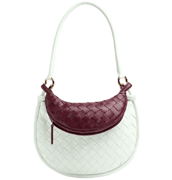  Túi Nữ Bottega Veneta Small Gemelli 'Glacier Barolo' 