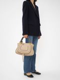 Túi Nữ Chloe Marcie Double Carry Bag 'Floral Grey' 