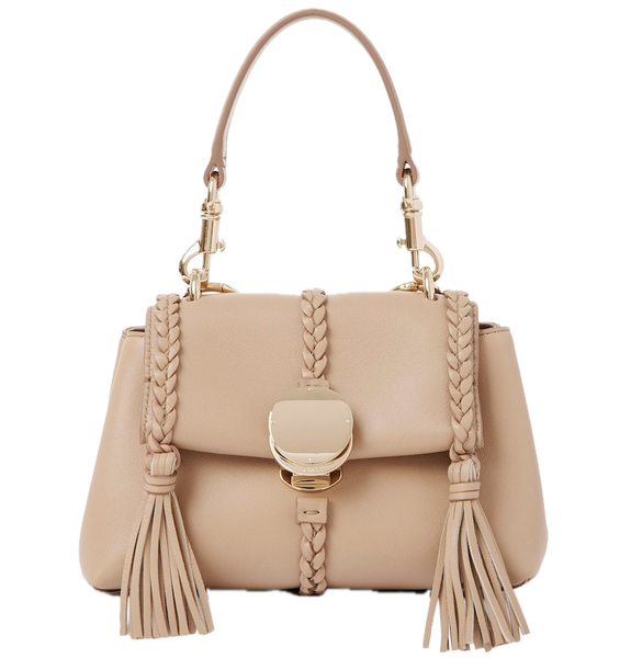  Túi Nữ Chloe Mini Penelope Soft Shoulder Bag 'Argil Brown' 