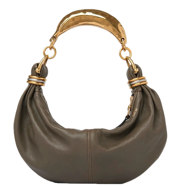  Túi Nữ Chloe Small Bracelet Hobo Bag 'Flannel Grey' 