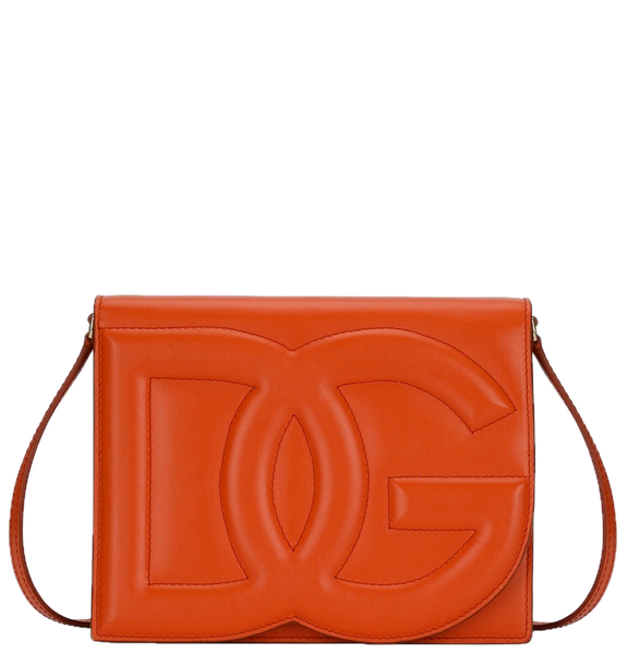  Túi Nữ Dolce & Gabbana DG Logo Crossbody Bag 'Orange' 