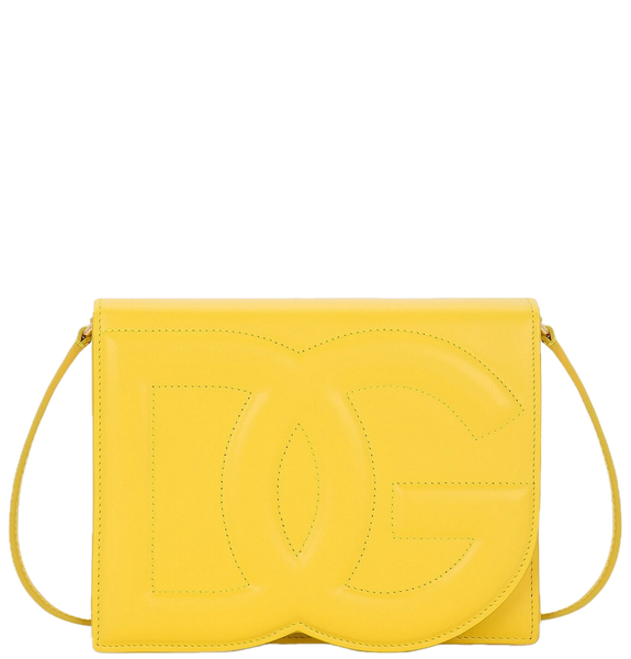  Túi Nữ Dolce & Gabbana DG Logo Crossbody Bag 'Yellow' 