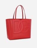  Túi Nữ Dolce & Gabbana Medium DG Logo Shopper 'Red' 