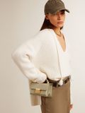  Túi Nữ Golden Goose Small Venezia Bag 'Mineral Gray' 
