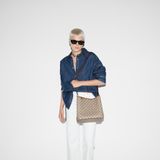  Túi Nữ Gucci GG Emblem Small Shoulder Bag 'Beige' 